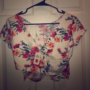 Flower Crop Top